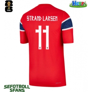 Norge Jorgen Strand Larsen #11 Hemmatröja VM 2026 Kortärmad